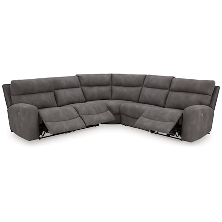 5-Piece Power Reclining Sectional