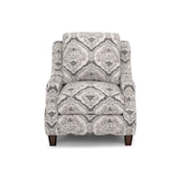 Transitional Accent Chair with Tapered Legs