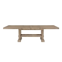 Napa Farmhouse Trestle Dining Table - Sand