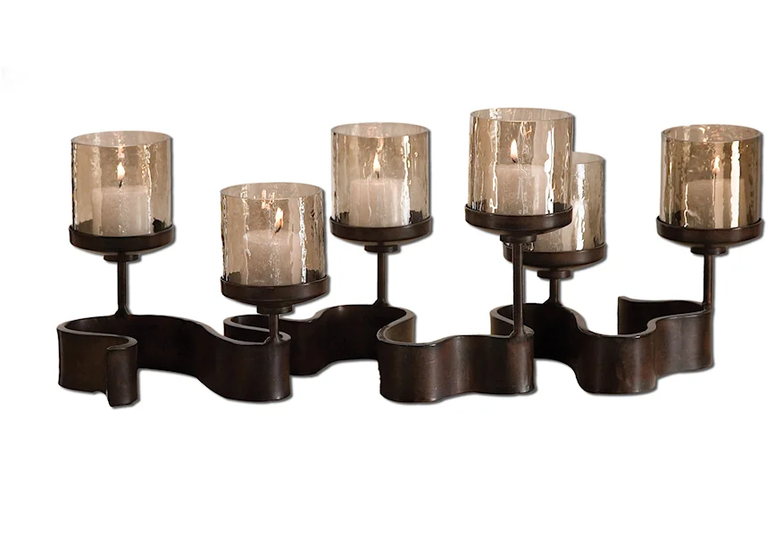 Accessories - Candle Holders Ribbon by Uttermost at Factory Direct Furniture