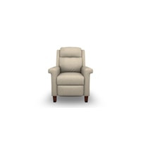 Contemporary Power High Leg Recliner with Power Tilt Headrest and USB Charging Port