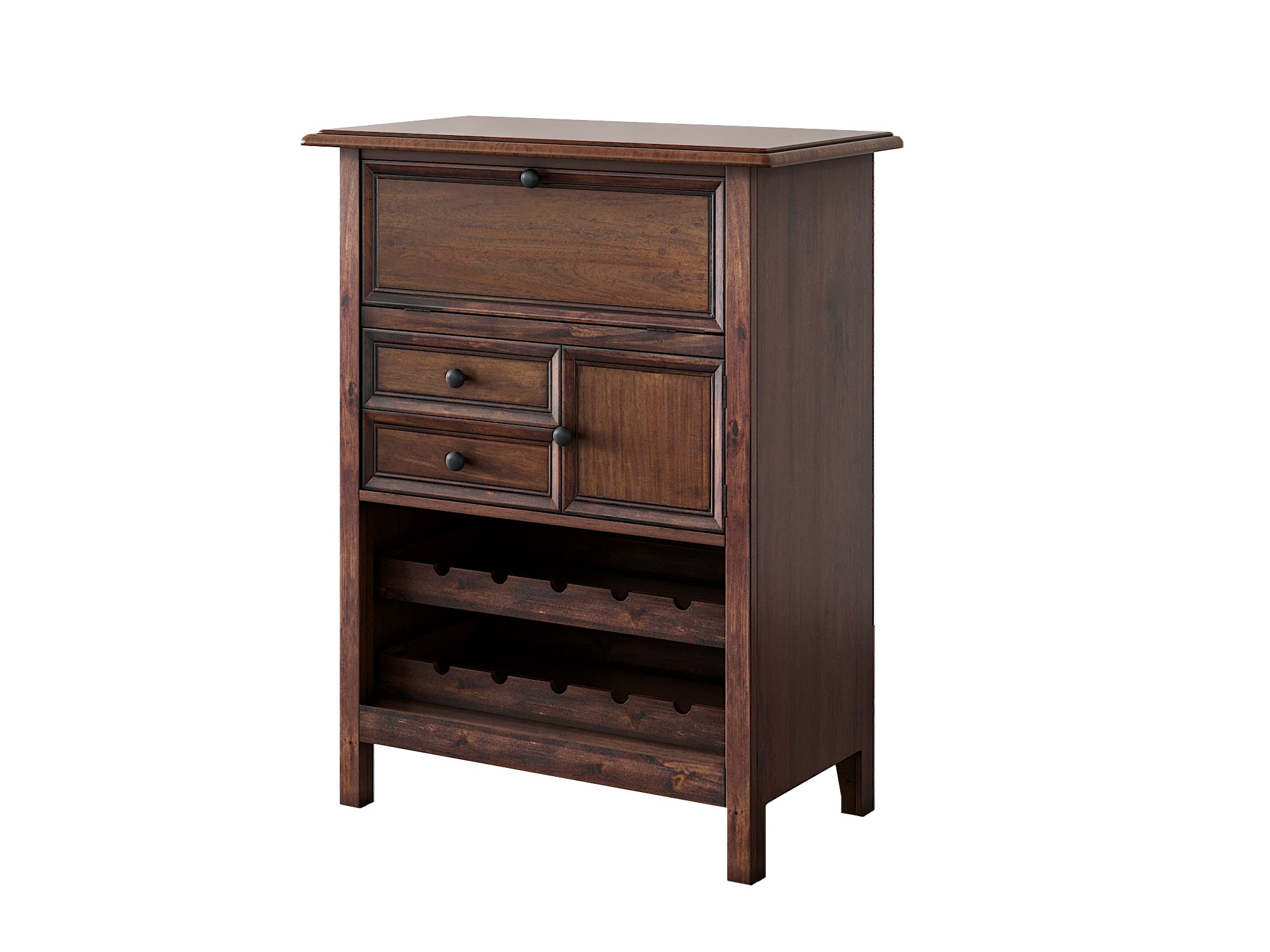 2-Drawer Wine Cabinet