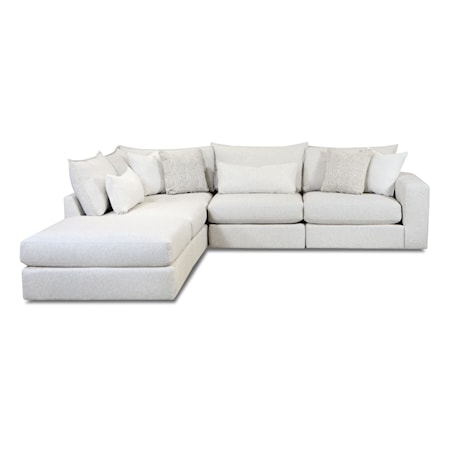 Modular Sectional Sofa with Chaise