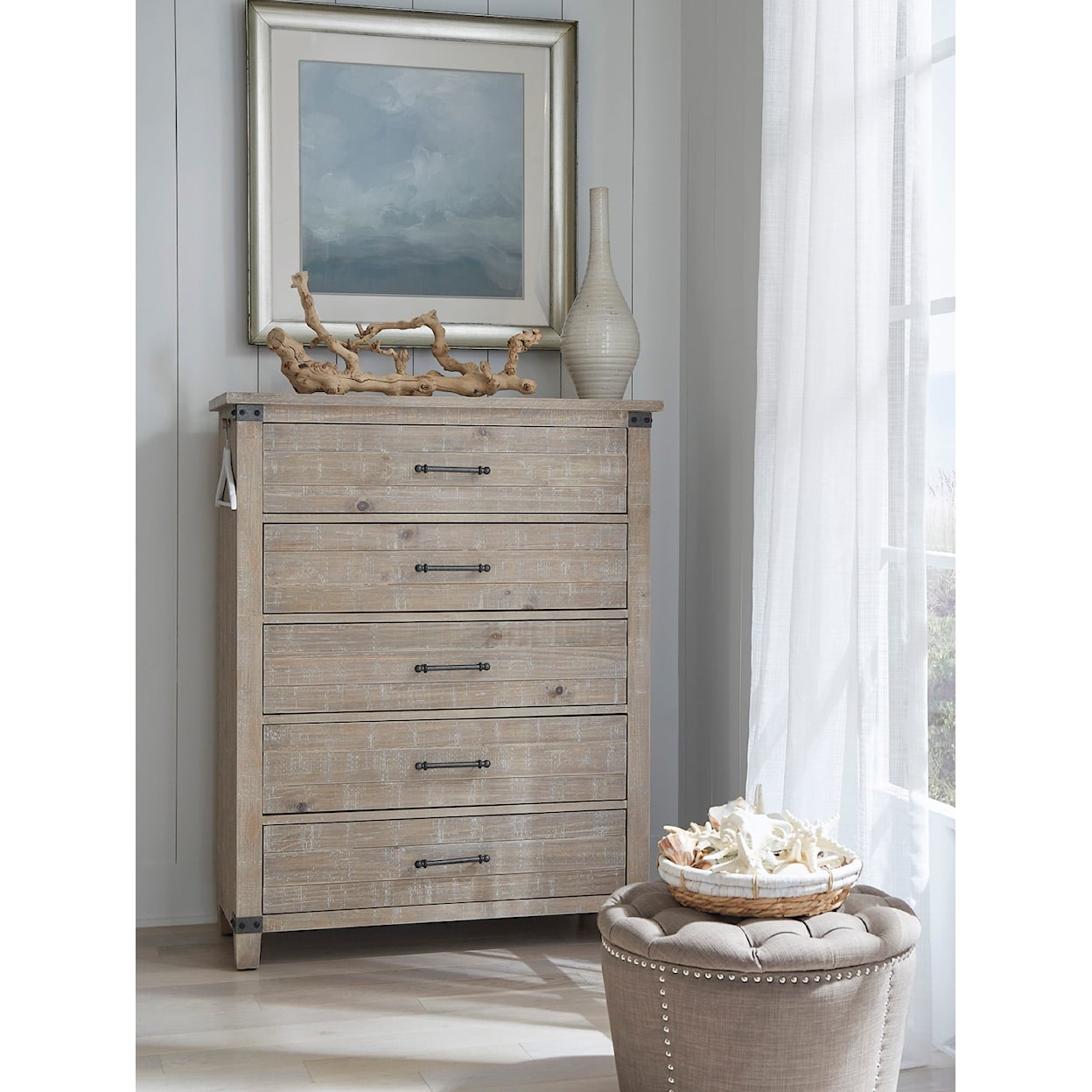 Aspenhome Foundry 5-Drawer Chest