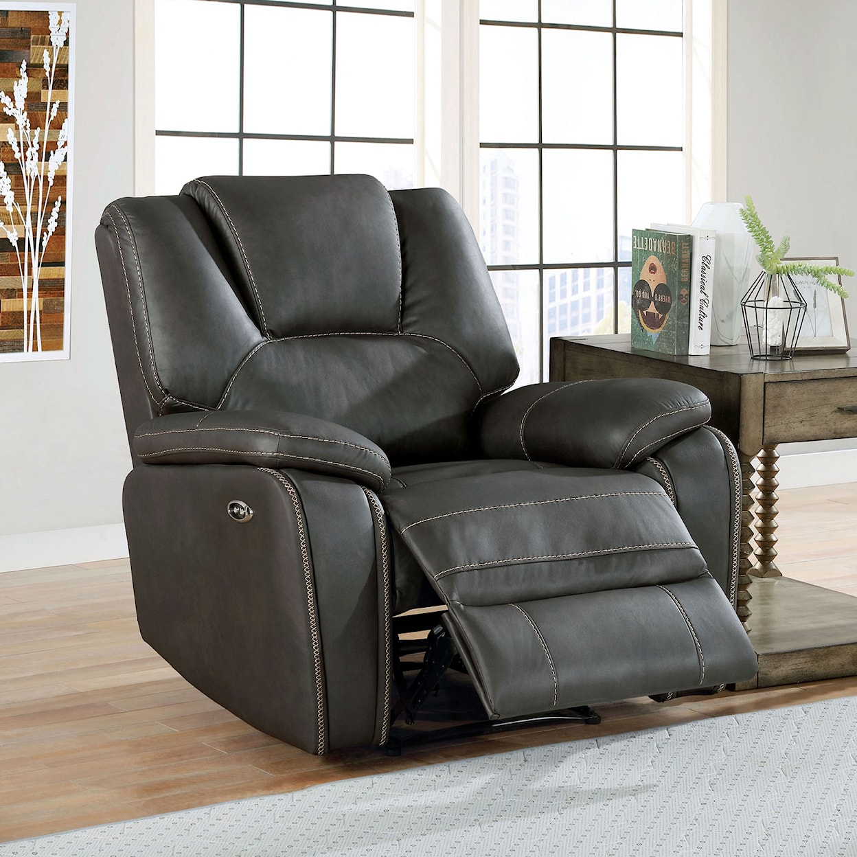 Furniture of America - FOA Ffion Power Recliner