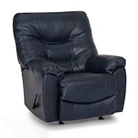 Leather Rocking Recliner