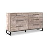Ashley Furniture Signature Design Neilsville 6-Drawer Dresser