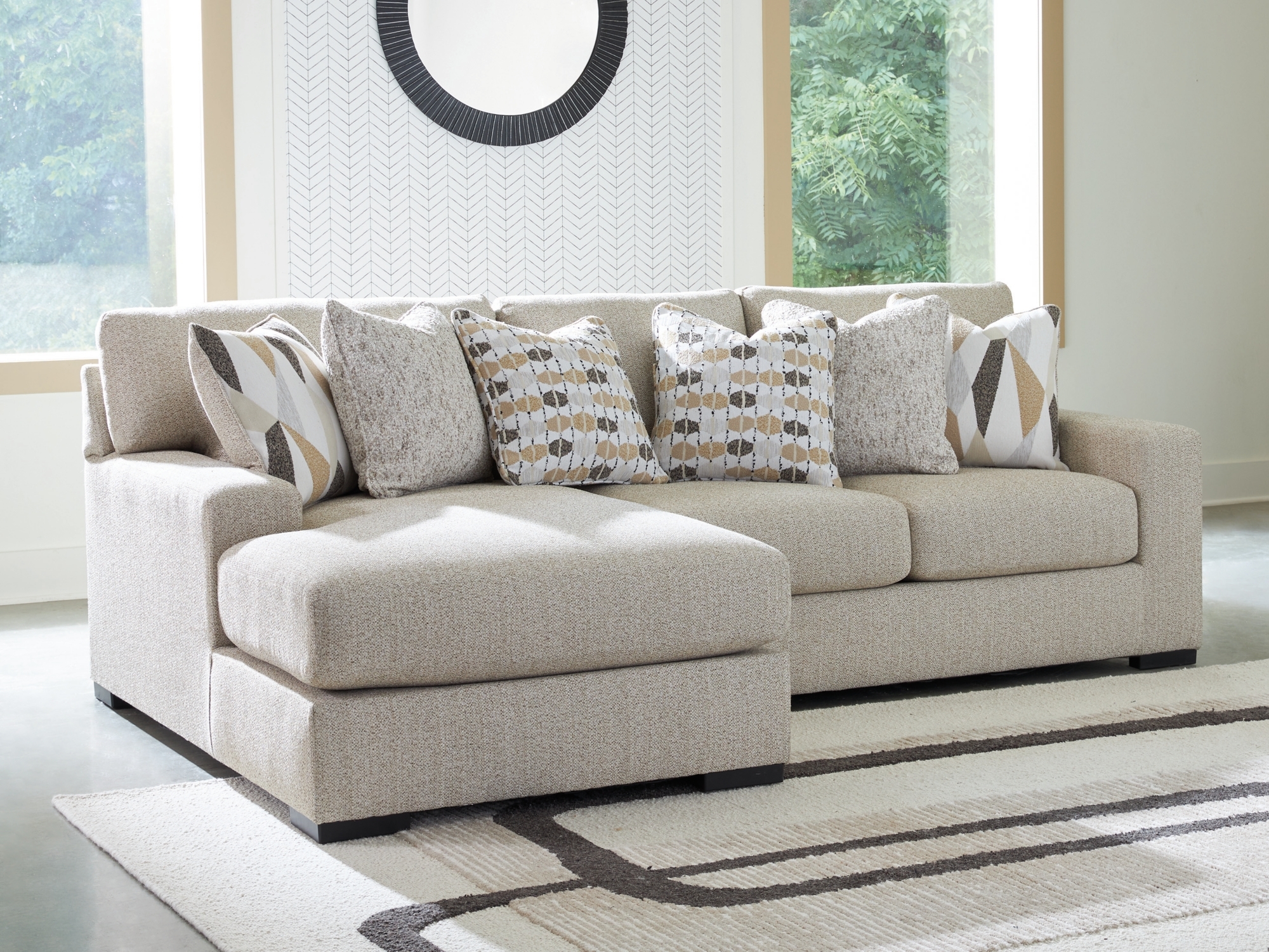 2-Piece Sectional Sofa Chaise