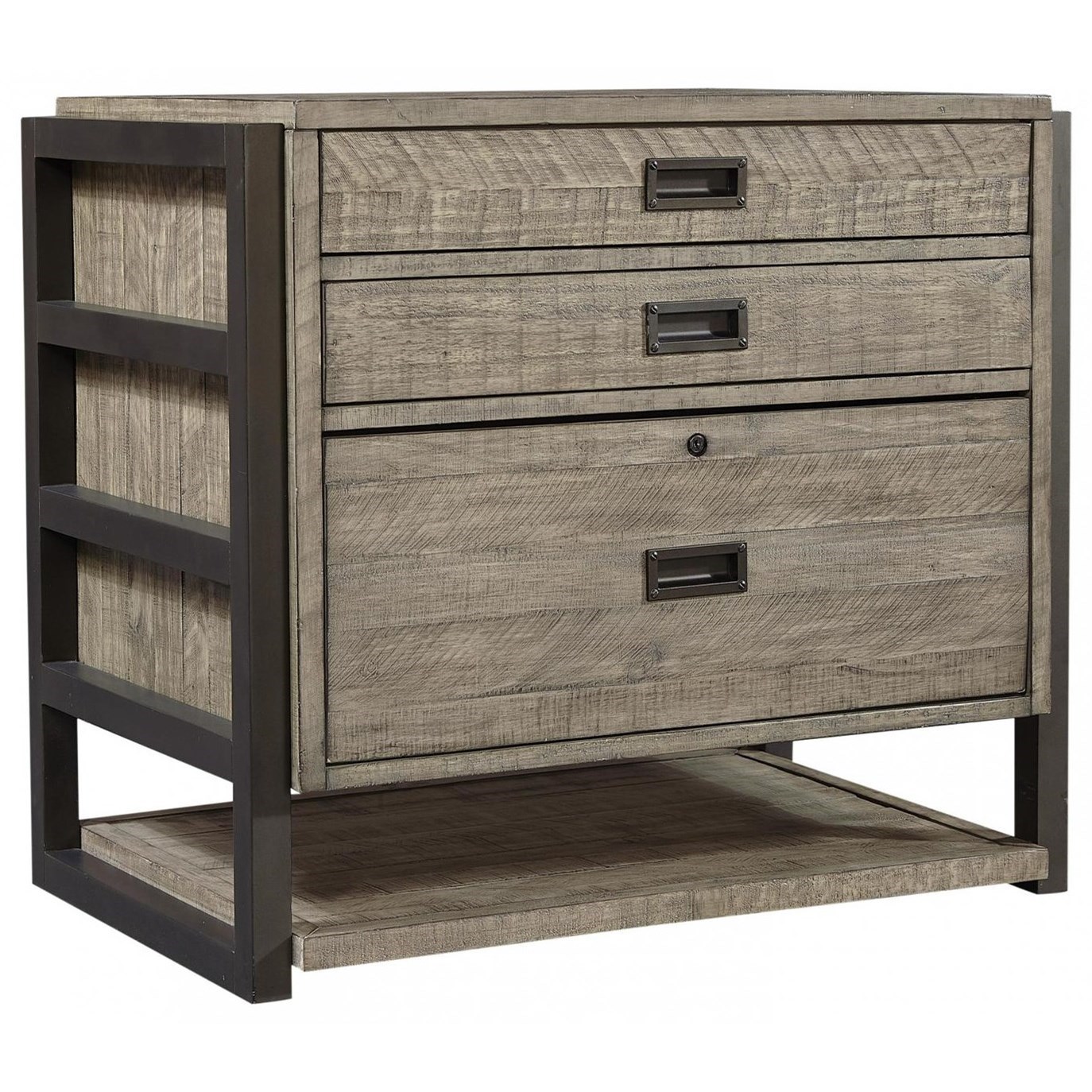 rustic file cabinet