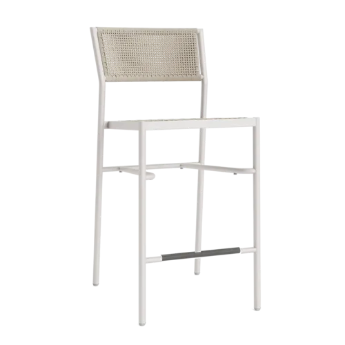 Lisbon Woven Stacking Barstool