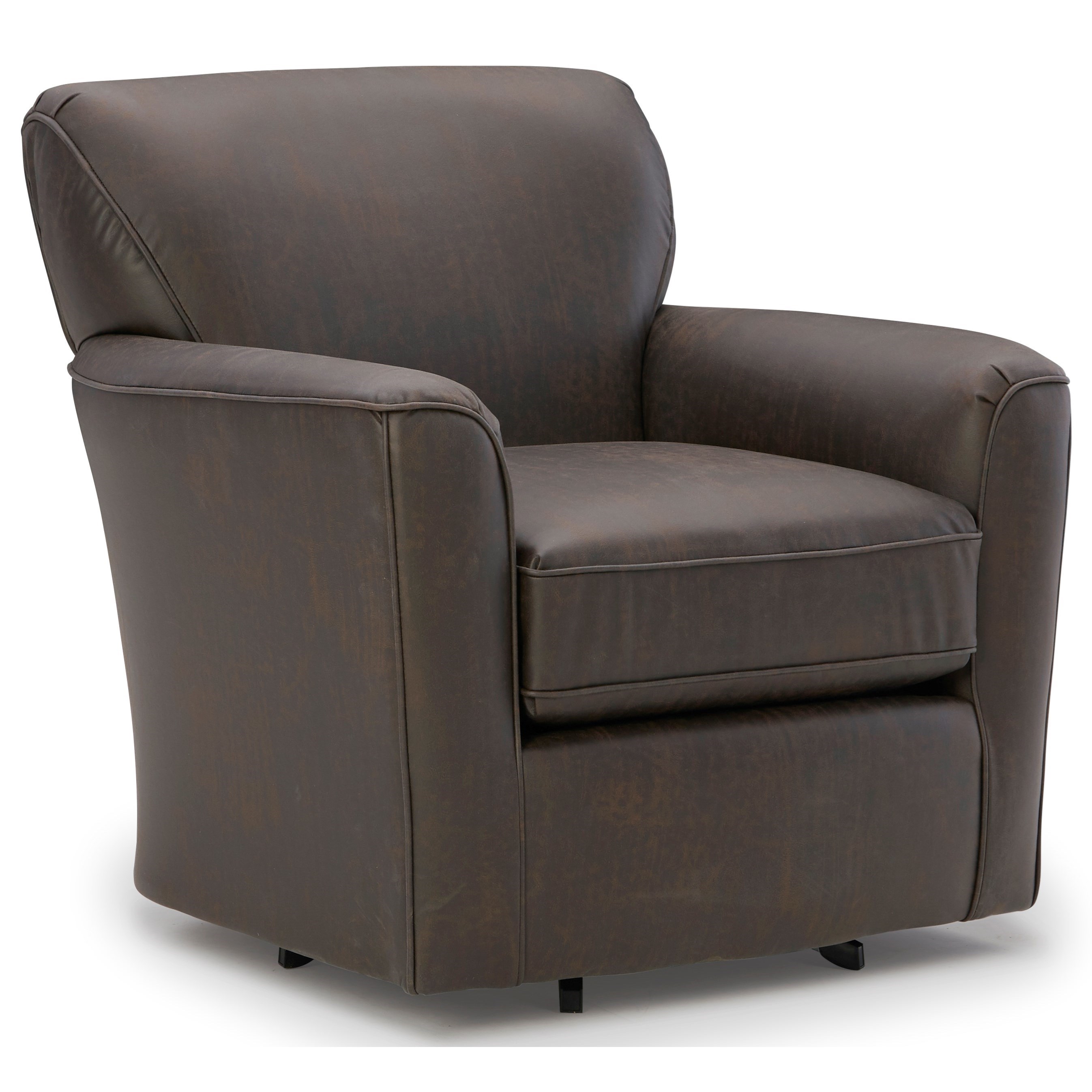 Best Home Furnishings Kaylee 2888 Kaylee Swivel Barrel Chair | Dunk ...