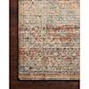 Loloi Rugs Lourdes 5'7" x 5'7"  Tangerine / Ocean Rug