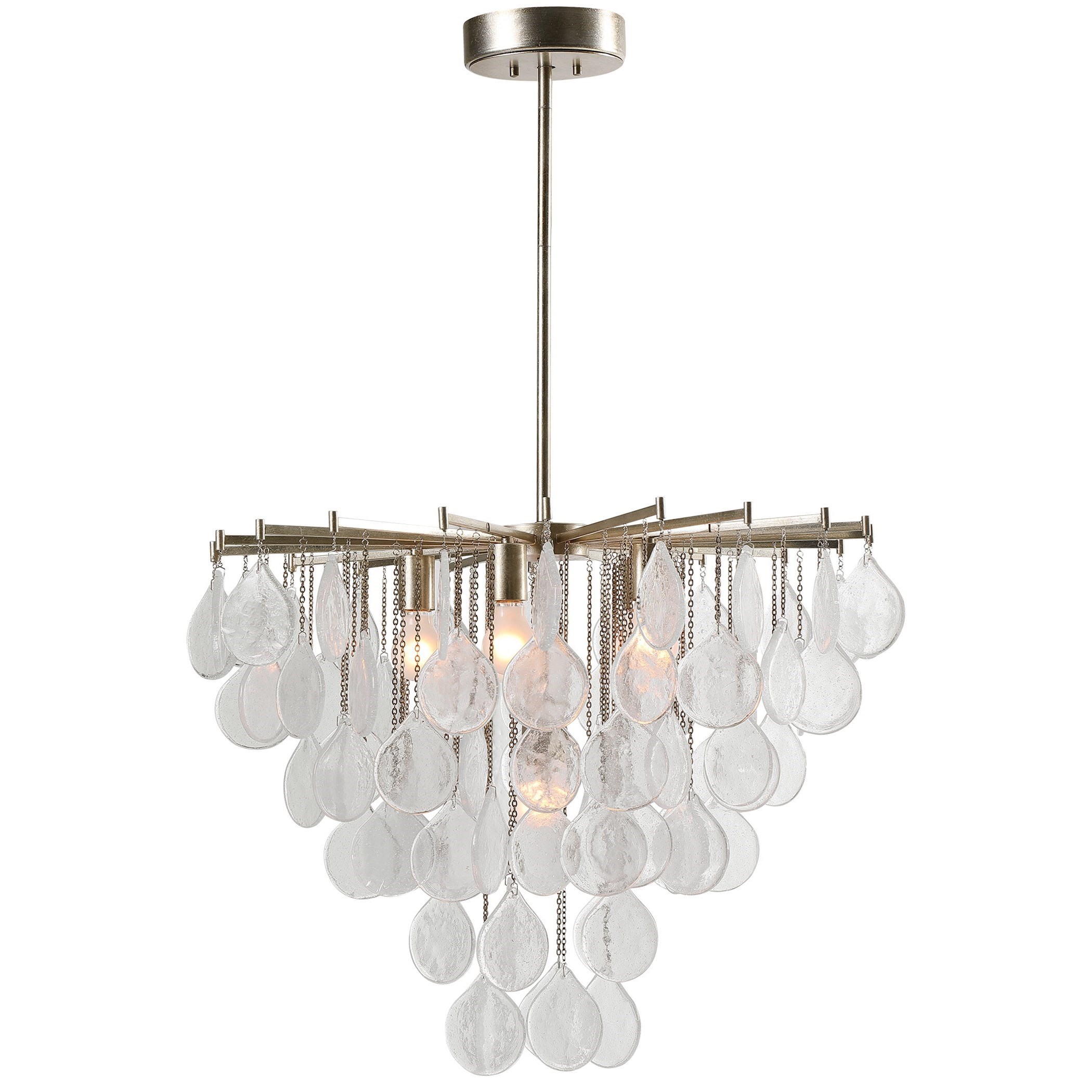 Uttermost Lighting Fixtures - Pendant Lights Goccia 6 Light Tear Drop Glass Pendant