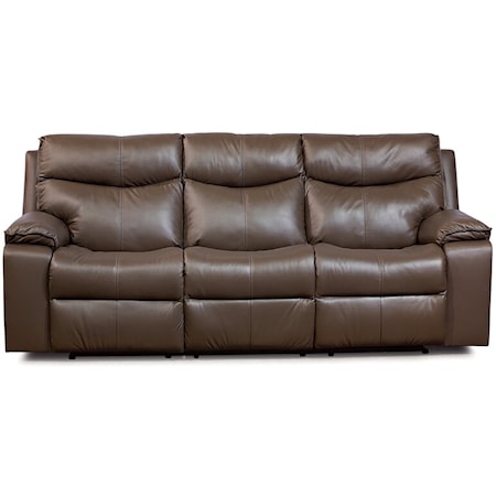 Providence Casual Power Reclining Sofa with Pillow Arms