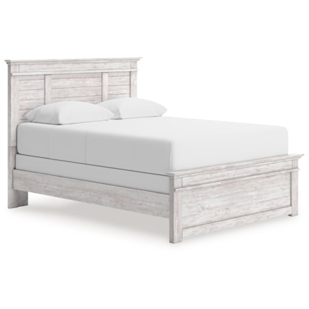 Queen Panel Bed