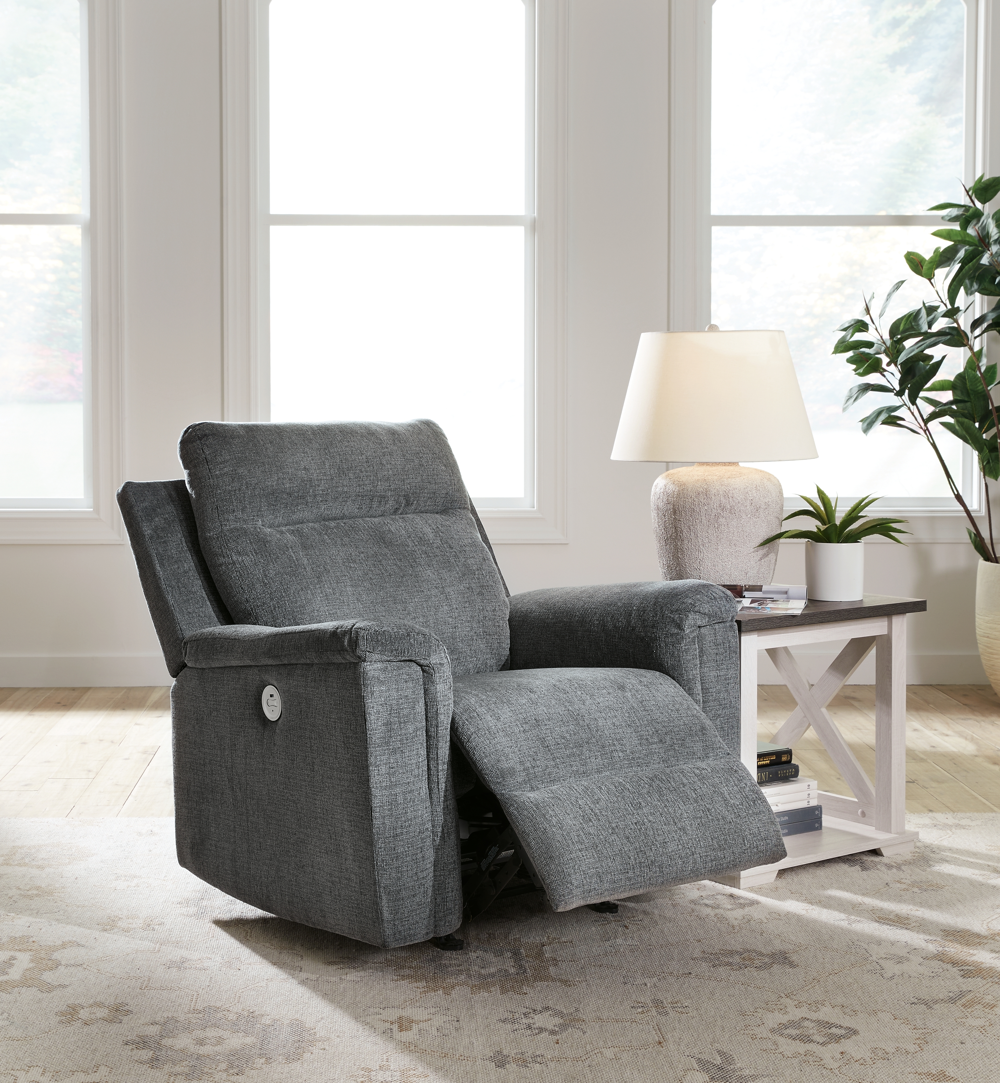 Signature Design by Ashley Barnsana Power Rocker Recliner