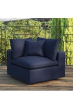Modway Commix Outdoor 5-Piece Sectional Sofa