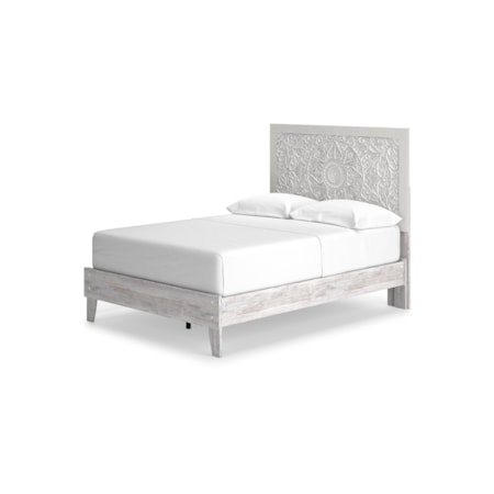 Full Panel Platform Bed