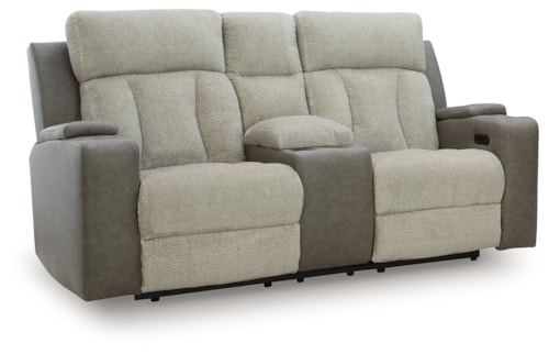Power Reclining Loveseat With Console