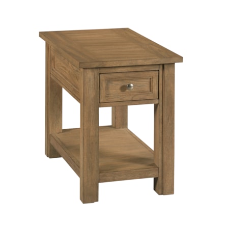 Rectangular 1-Drawer Chairside Table