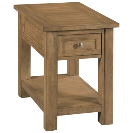 Rectangular 1-Drawer Chairside Table