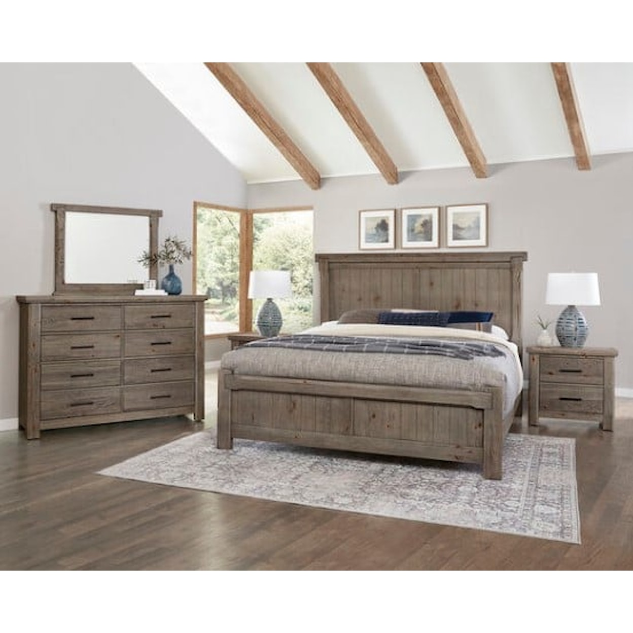 Vaughan Bassett Yellowstone King Platform Bed