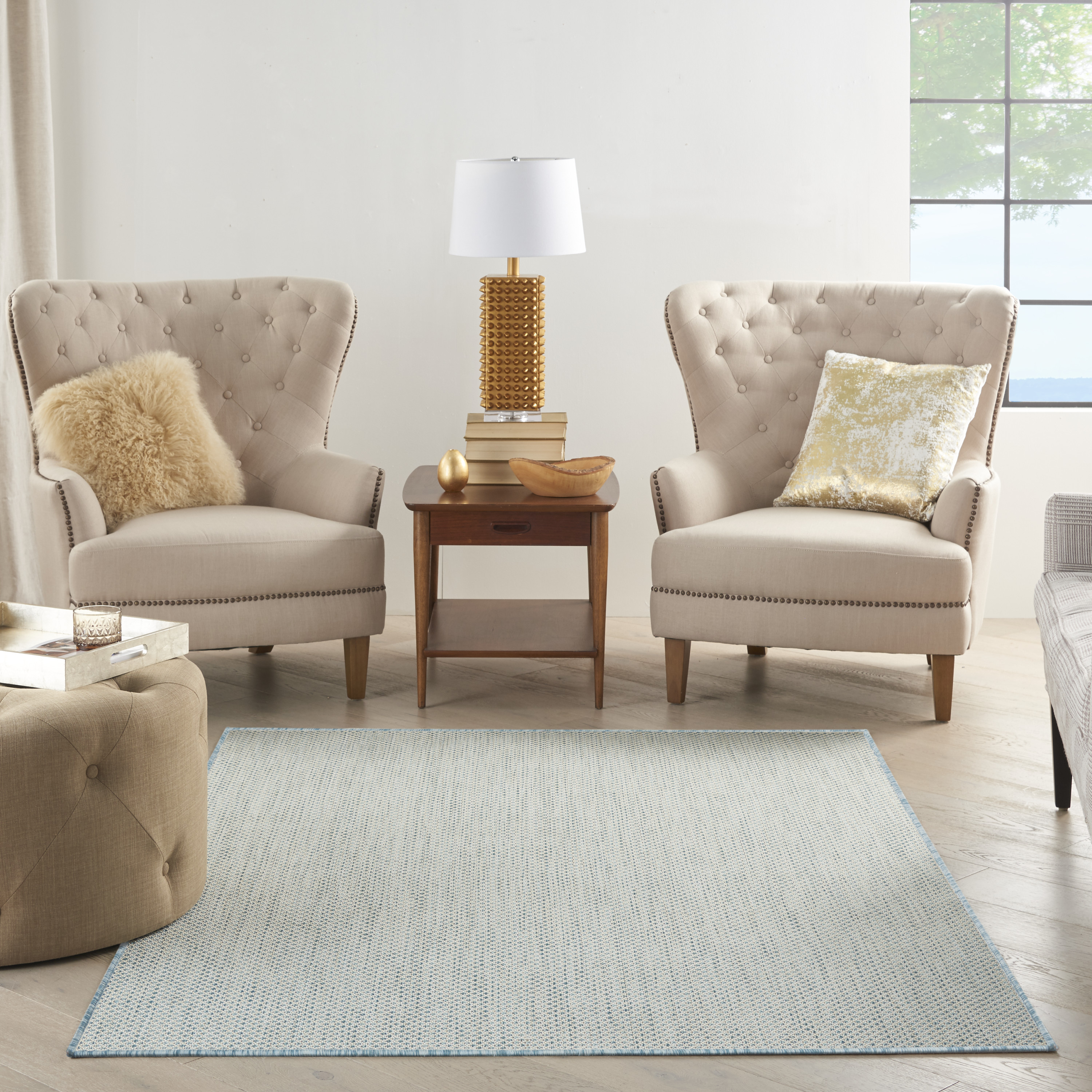 Nourison Courtyard 6' x 9'  Rug