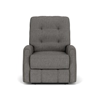 Button Tufted Power Motion Recliner with Nailheads