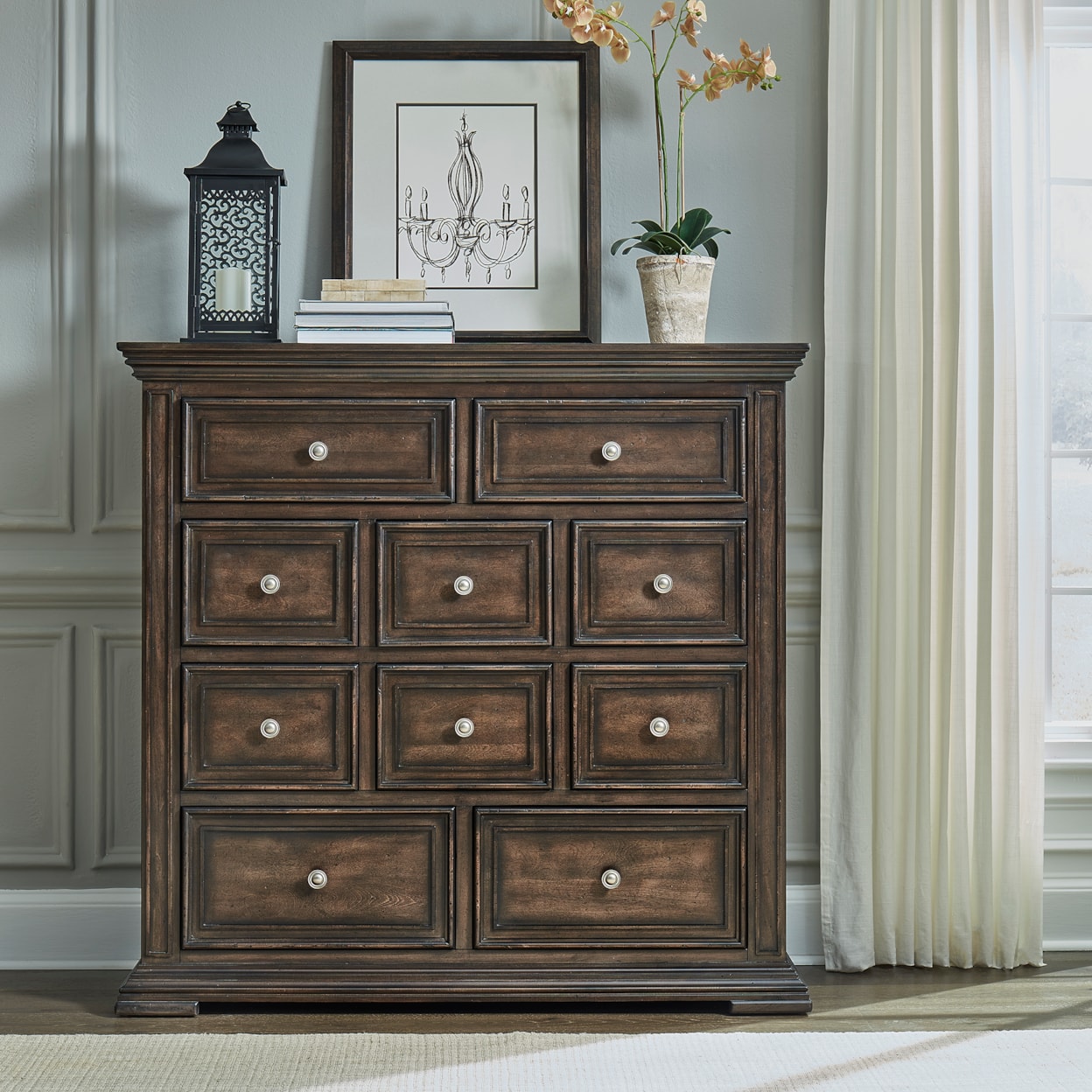 Liberty Furniture Big Valley 10-Drawer Chesser