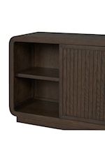 Flexsteel Casegoods Athens Contemporary Entertainment Console with Cord Management