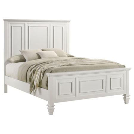 Wood Queen Panel Bed