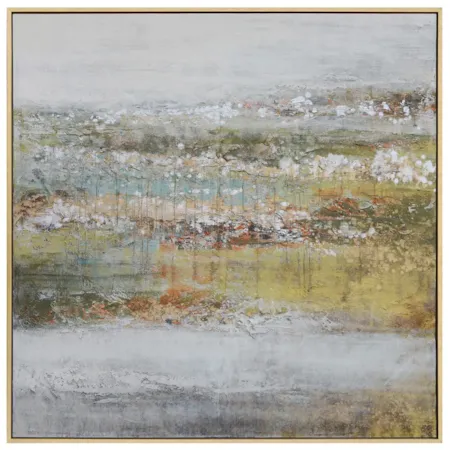 Genesis Framed Canvas Painting