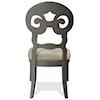 Riverside Furniture Mix-N-Match Chairs Scroll Back Upholstered Side Chair