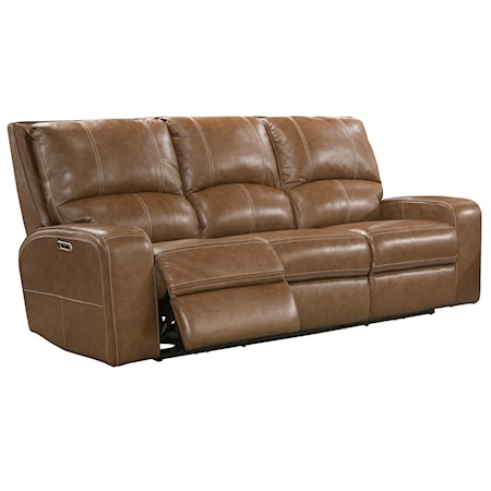 Bourbon Power Reclining Sofa And Loveseat