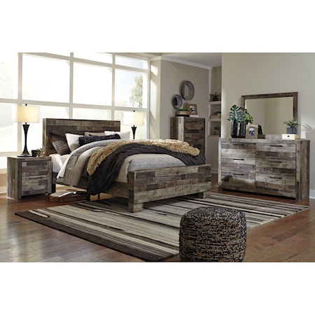 Queen Panel Bed