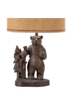 Crestview Collection Trail Hike Table Lamp Trail Hike Bear Table Lamp