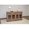 International Furniture Direct Natural Parota Console