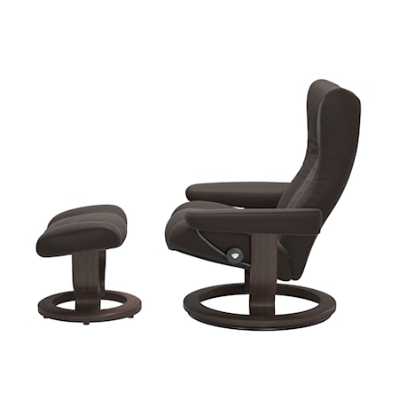 Large Reclining Chair and Ottoman