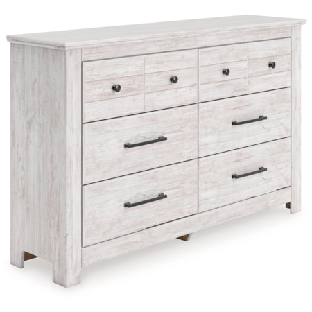 Six Drawer Dresser