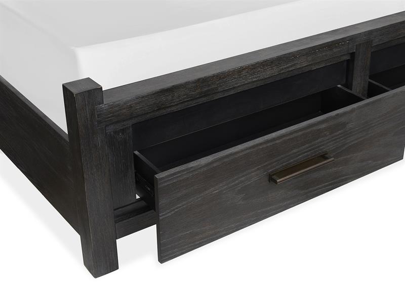 Magnussen Home Plum Creek King Upholstered Panel Bed