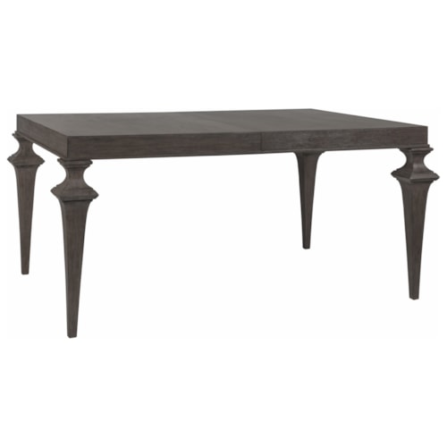Brussels Rectangular Dining Table with Removable Leaf