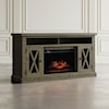 Jofran Tomlin Fireplace with Logset