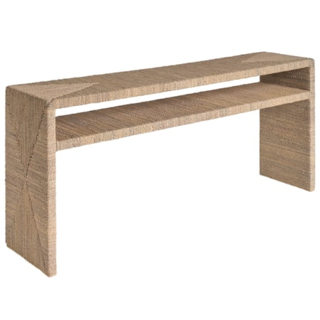 Woven Console Table