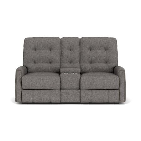 Power Reclining Loveseat w/ Power Headrest