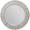 Uttermost Repose Repose Whitewash Round Mirror