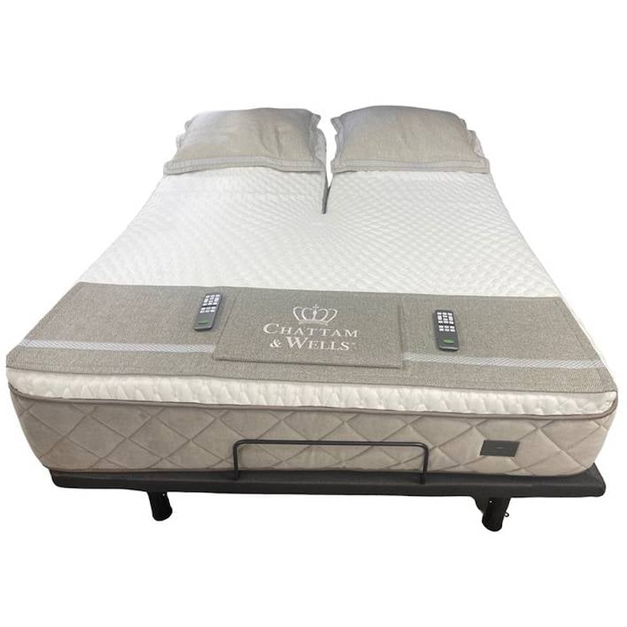 Chattam & Wells Windsor Latex Split Queen Head Latex Mattress