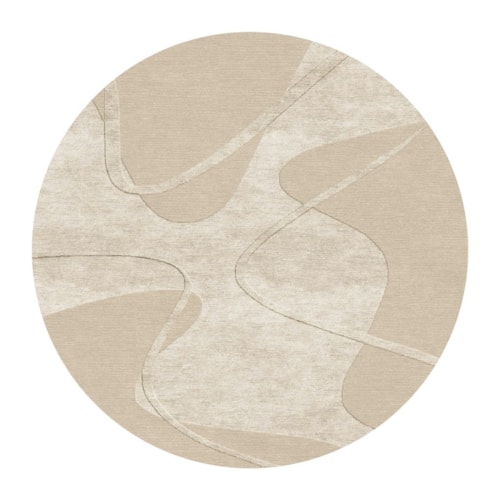8' x 8'  Round Spindrift Rug