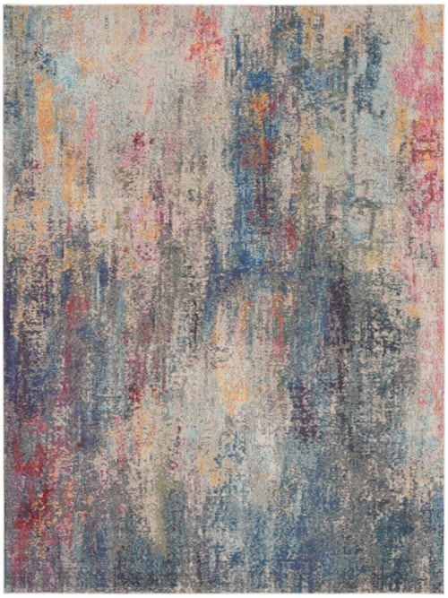 9' x 12' Multicolor Rectangle Rug