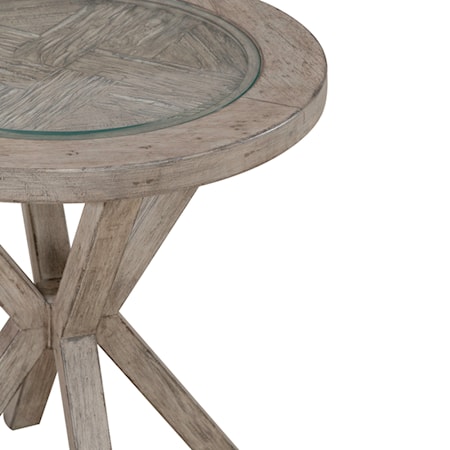 Round Chairside Table