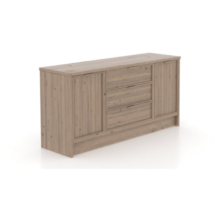 Customizable 2-Door Buffet